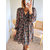robe femme courte Mila imprimée
