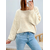pull femme ample Selim beige