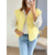 gilet sans manches jaune Flavio