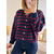 gilet femme doux Amir rayé