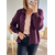gilet femme prune Manolo