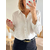 chemise Flore blanche unie