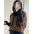 cagoule femme noire en laine Aglaé