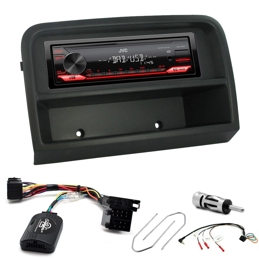 Kit d\'intégration Fiat Croma de 2005 à 2011 + Poste 1DIN USB/Bluetooth