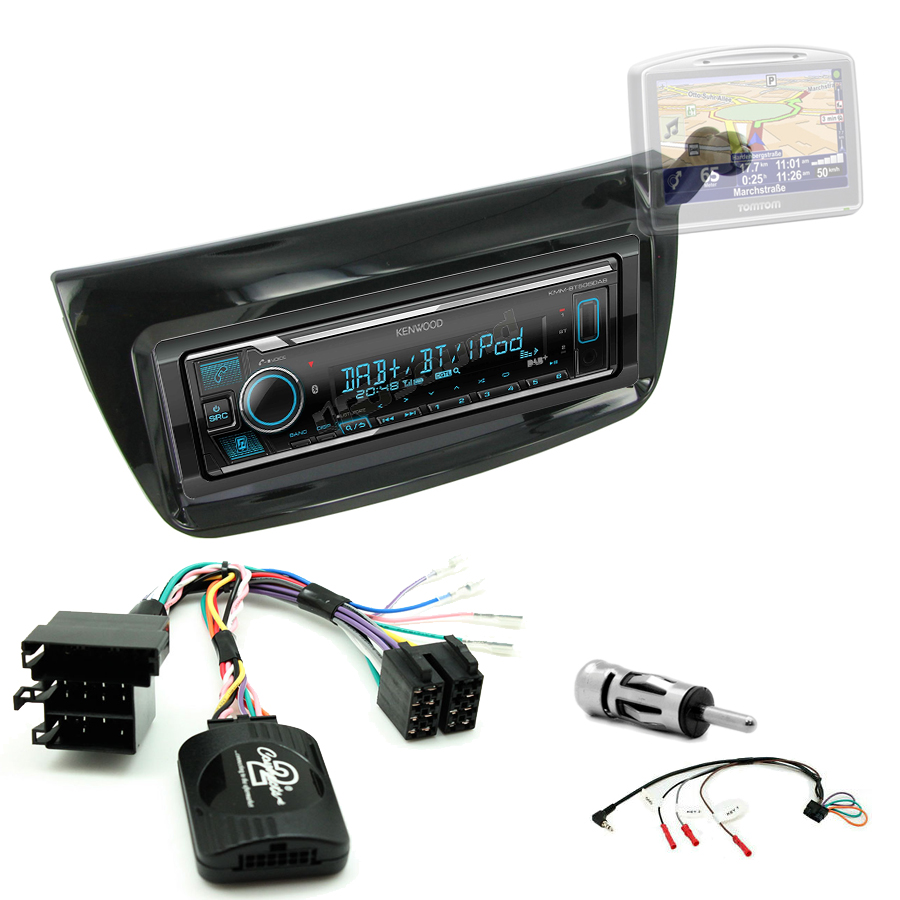 KD-DB902BT Autoradio-CD/USB 1DIN, Bluetooth et Radio numérique