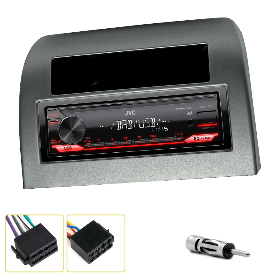 Kit d\'intégration Lancia Ypsilon de 2003 à 2011 + Poste 1DIN USB/Bluetooth