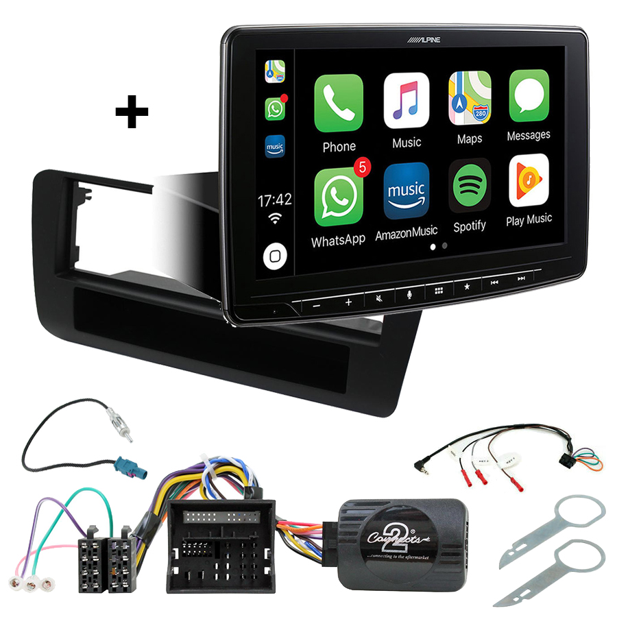 Autoradio écran Tactile 12,3 Pouces Avec CarPlay/Android Auto Sans Fil - Pour Audi A1 2012-2018 (MMI 3G/RMC)