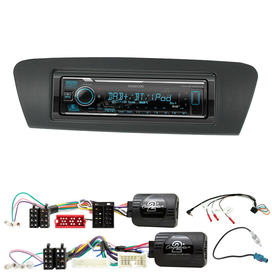 Car Radio CD Avec Commandes pour Volant Fiat Punto Evo Bluetooth / USB /  Viva