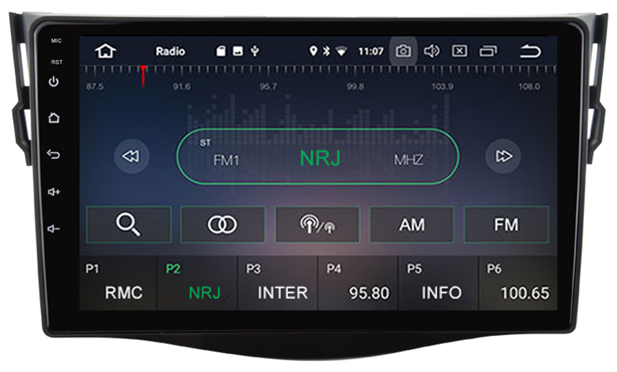 Магнитола android rav4