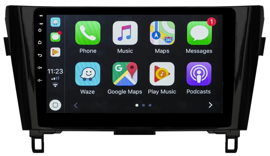 Ecran tactile Android + Apple Carplay Nissan Qashqai et XTrail