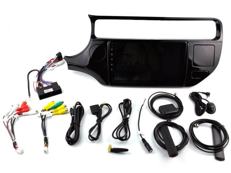 Tablette tactile Android 13.0 + Apple Carplay Kia Rio de 2015 à 2017