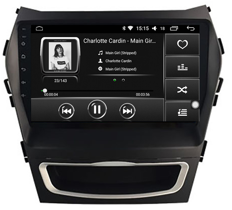 Ecran tactile Android + Apple Carplay Hyundai Santa Fe
