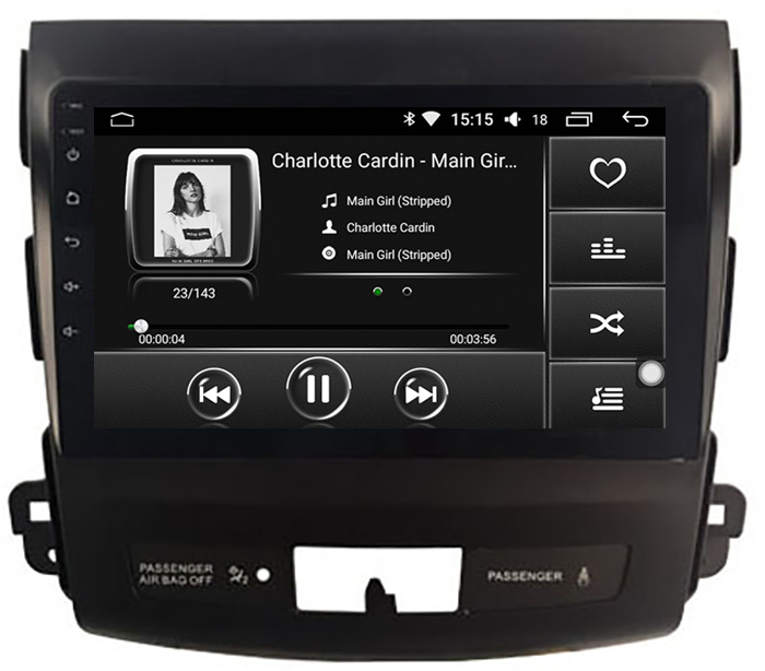 Mitsubishi outlander carplay