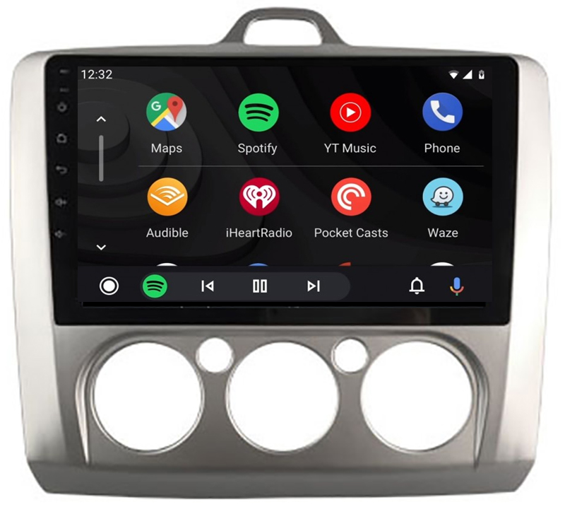 Ecran tactile Android + Apple Carplay Ford Focus de 2004 à 2010