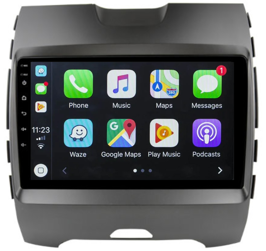 Ecran tactile Android + Apple Carplay Ford Edge de 2014 à 2018