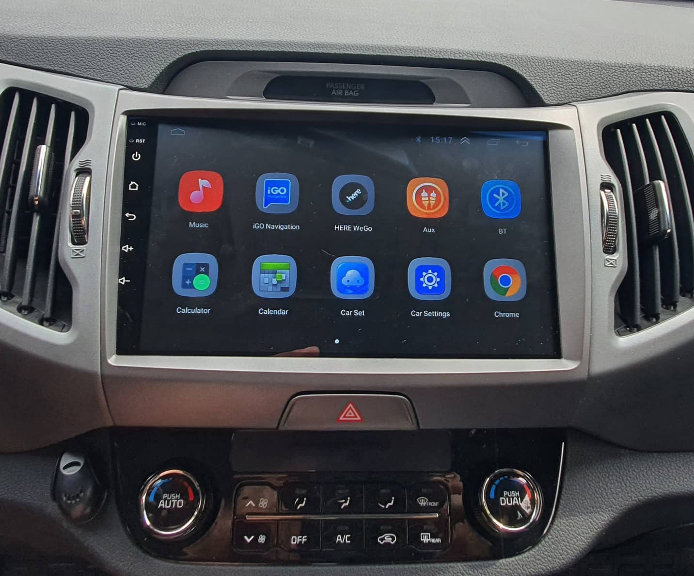 Ecran tactile Android 11.0 + Apple Carplay Kia Sportage de 2010 à 2013