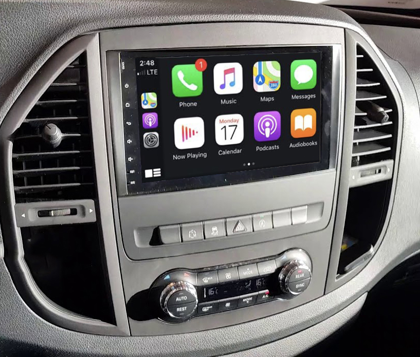 Tablette tactile Android 13.0 + Apple Carplay Mercedes Vito