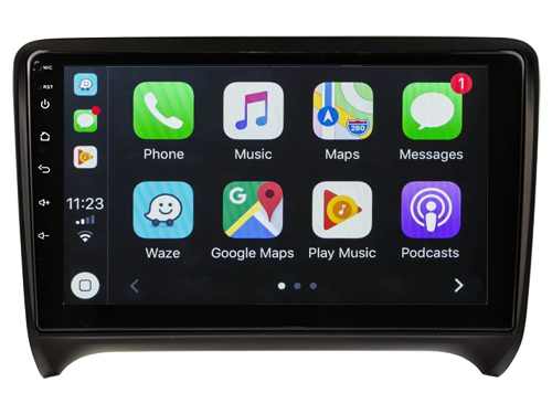 Ecran tactile QLED Android et Apple Carplay sans fil Audi TT de 2006 à 2014