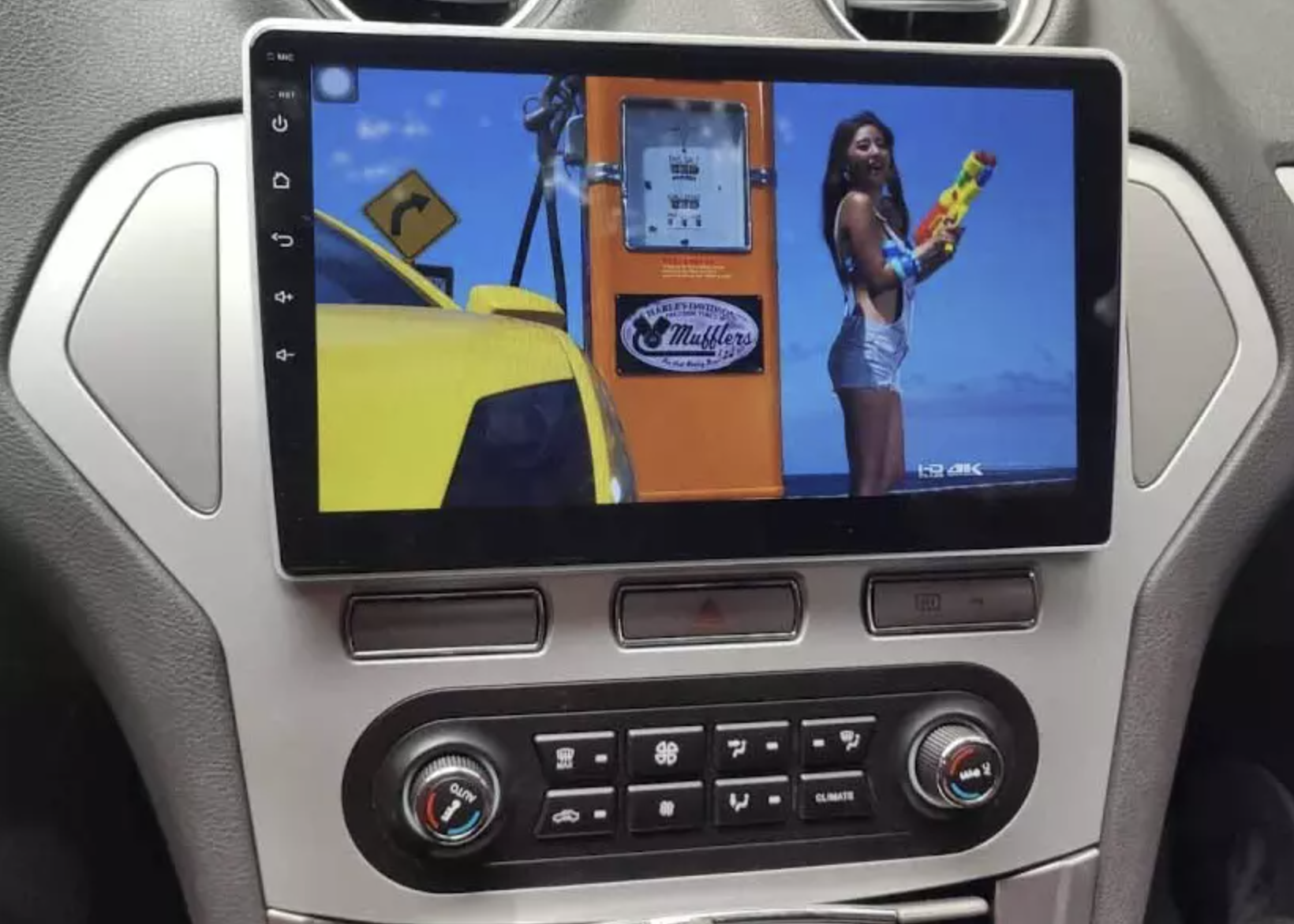 Ecran tactile QLED Android 13.0 + Apple Carplay sans fil Ford Mondeo de 2006 à 2014