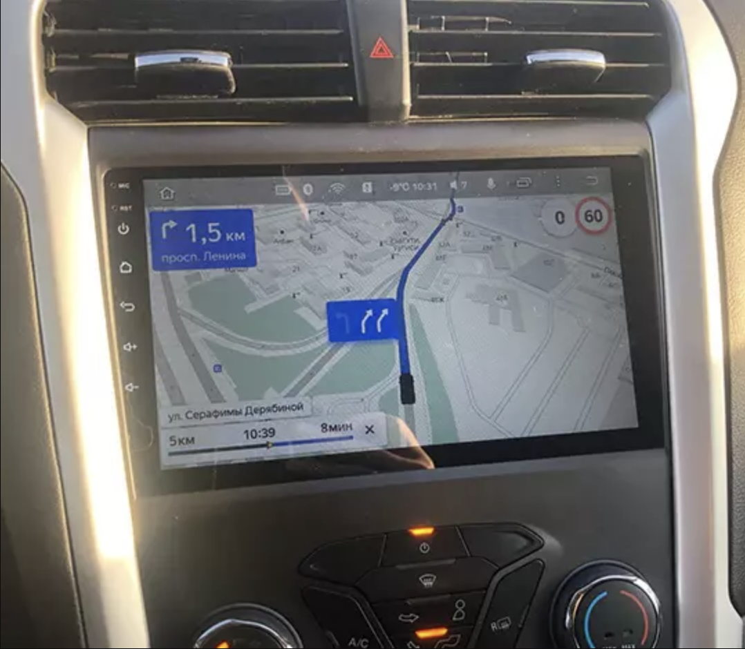 Ecran tactile QLED Android 13.0 + Apple Carplay sans fil Ford Mondeo de 2014 à 2019