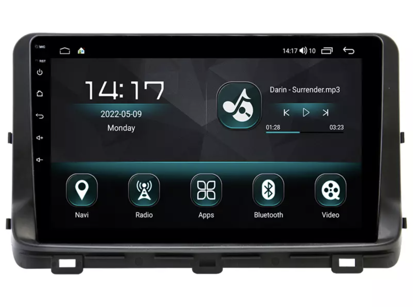 Ecran tactile QLED Android 13.0 + Apple Carplay sans fil Kia Cee\'d depuis 2019