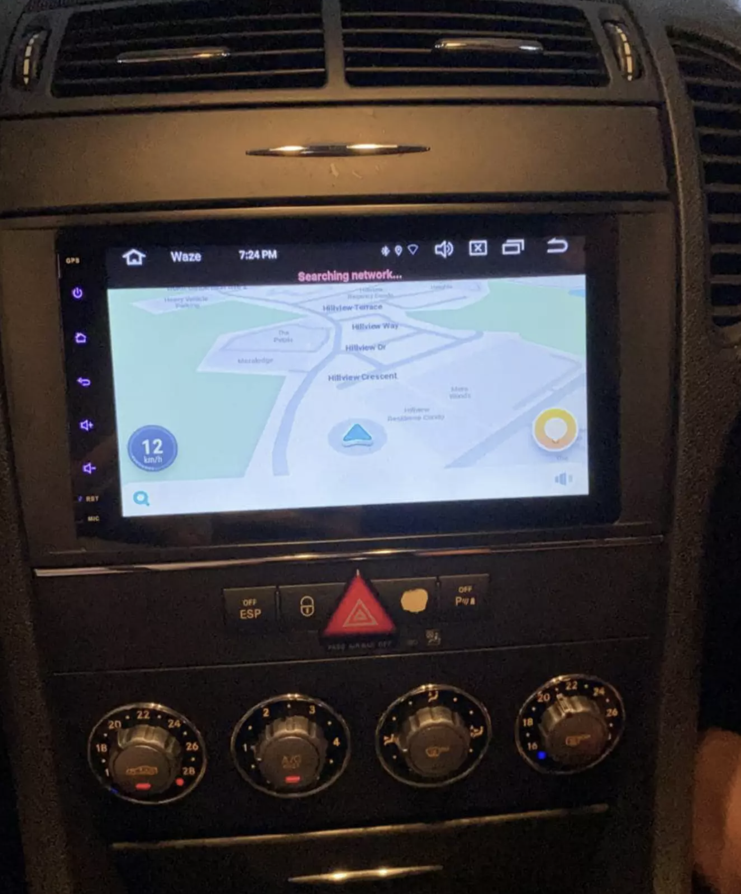 Ecran tactile QLED Android 14.0 + Apple Carplay sans fil Mercedes SLK de 2004 à 2011