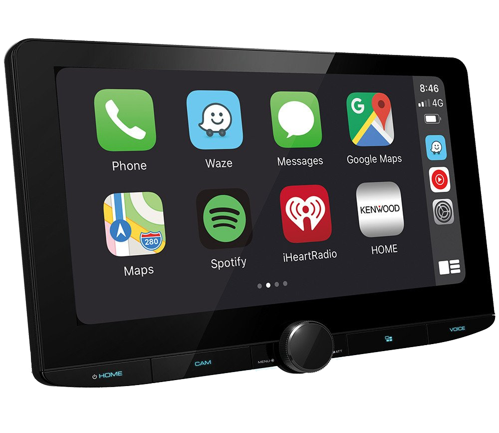 Ecran tactile de 26 cm Kenwood DMX9720XDS - Apple CarPlay et Android Auto sans fil