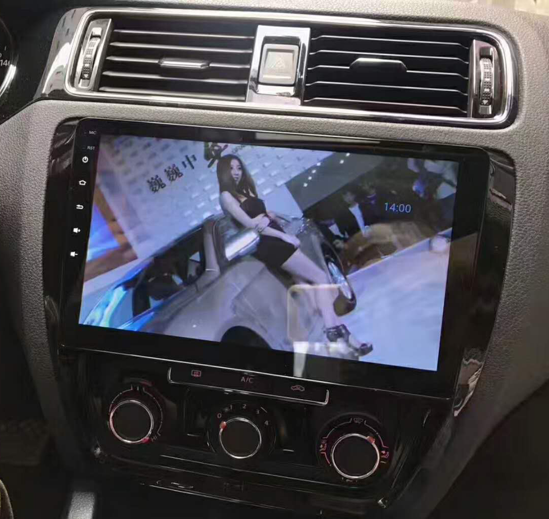 Ecran tactile QLED GPS Android 13.0 + Apple Carplay Volkswagen Jetta de 2011 à 2018