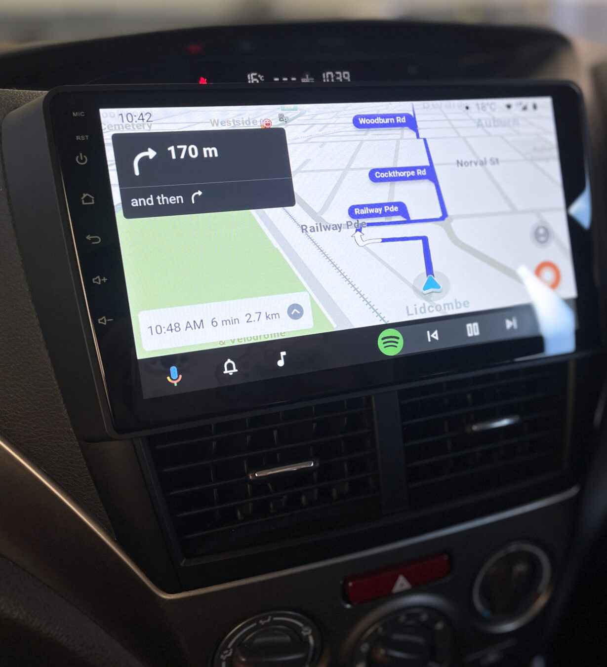 Autoradio CarPlay Android Auto Subaru Forester et Impreza 2007-2013 - Écran QLED GPS