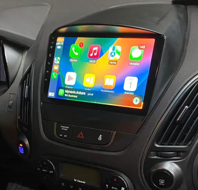 Autoradio CarPlay Android Auto Hyundai IX35 2010-2015 - Écran QLED GPS