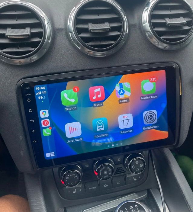 Autoradio CarPlay Android Auto Audi TT 2006-2014 - Écran QLED GPS