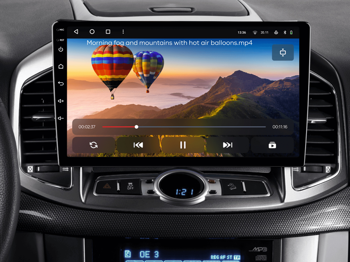 Autoradio CarPlay Android Auto Chevrolet Captiva 2011-2018 - Écran QLED GPS