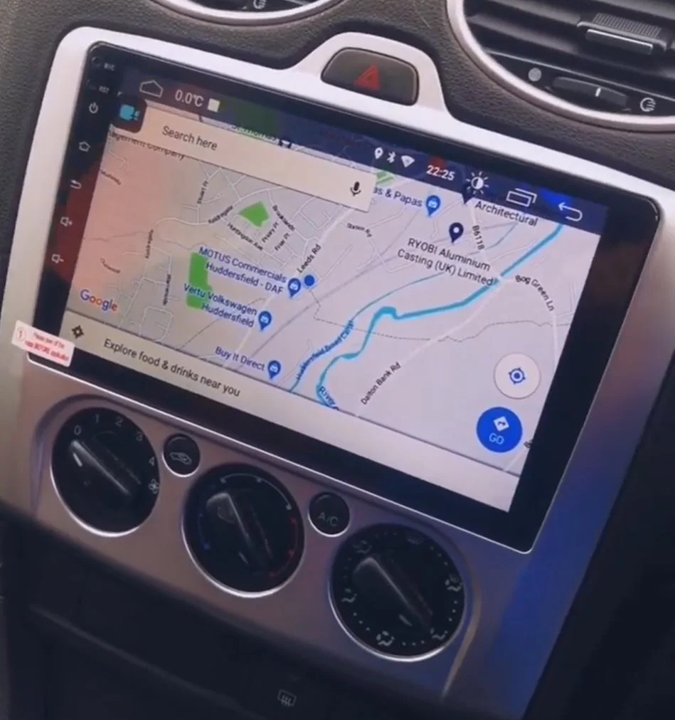 Autoradio CarPlay Android Auto Ford Focus 2004-2010 - Écran QLED GPS