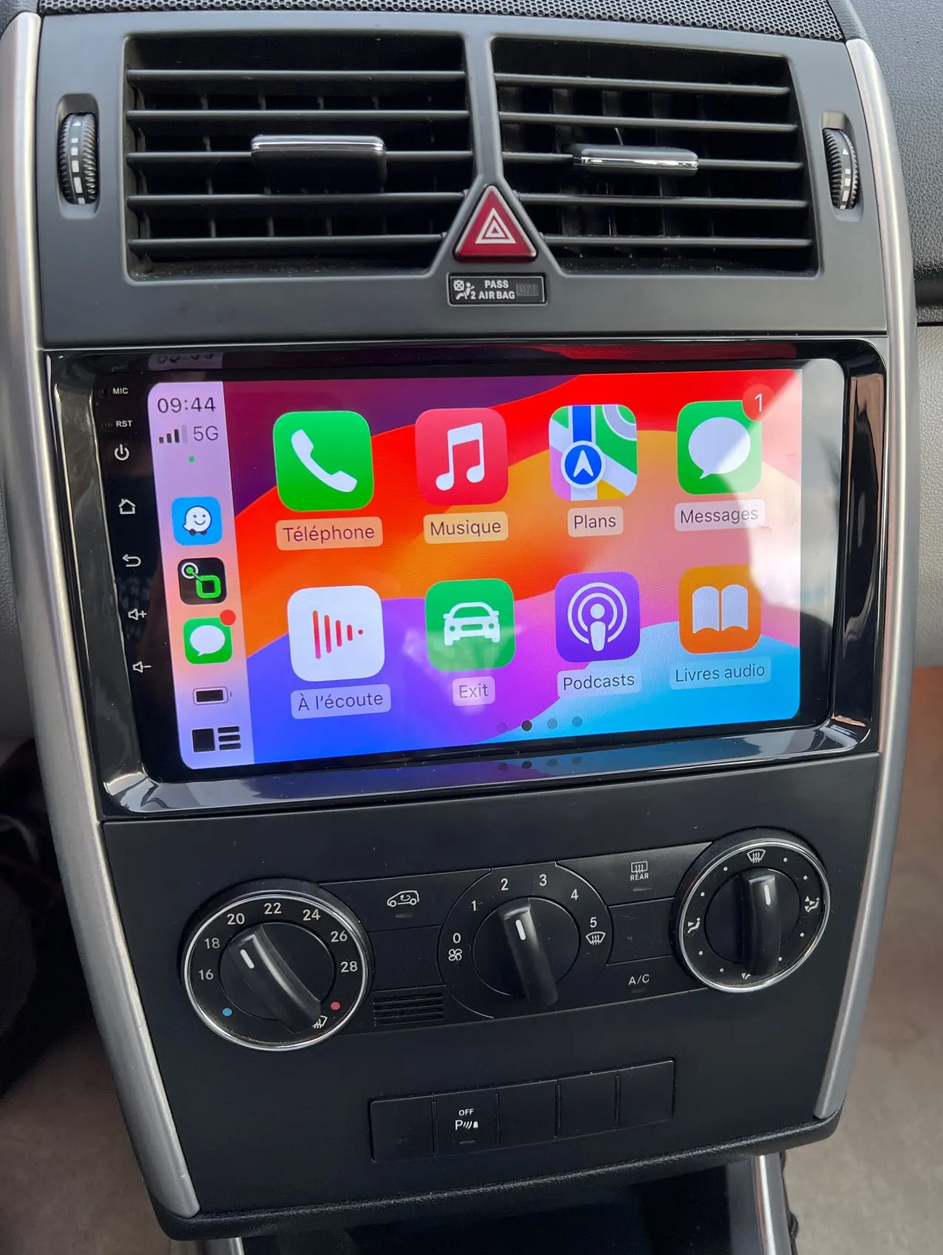 Autoradio CarPlay Android Auto Mercedes Vito, Viano, Classe A et Classe B - Écran QLED GPS