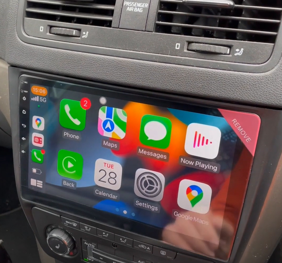 Autoradio CarPlay Android Auto Skoda Yeti 2009-2017 - Écran QLED GPS