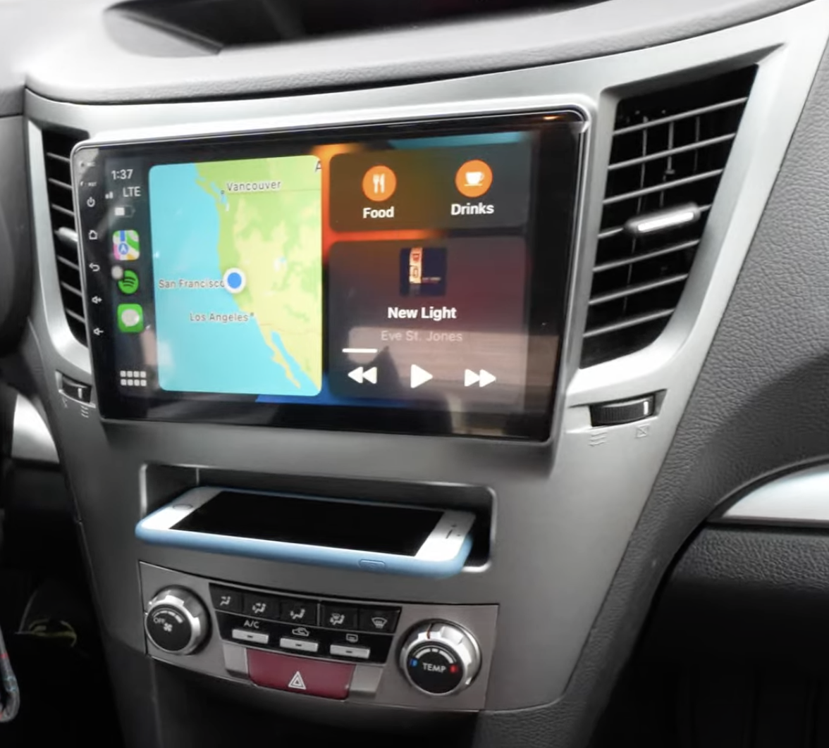Autoradio CarPlay Android Auto Subaru Outback et Legacy 2009-2014 - Écran QLED GPS