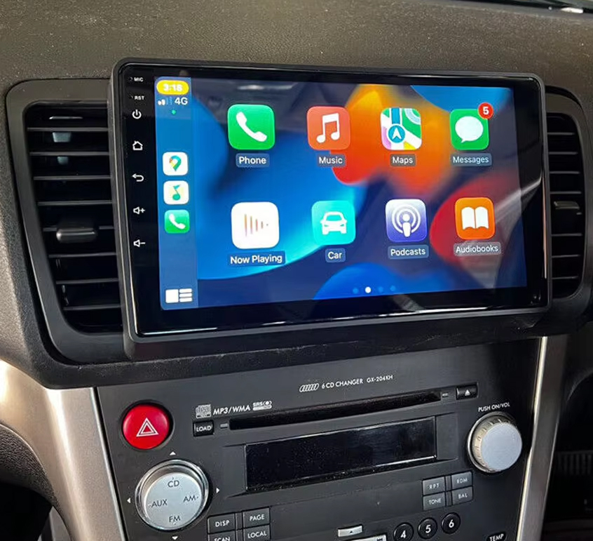 Autoradio CarPlay Android Auto Subaru Legacy 2003-2009 - Écran QLED GPS