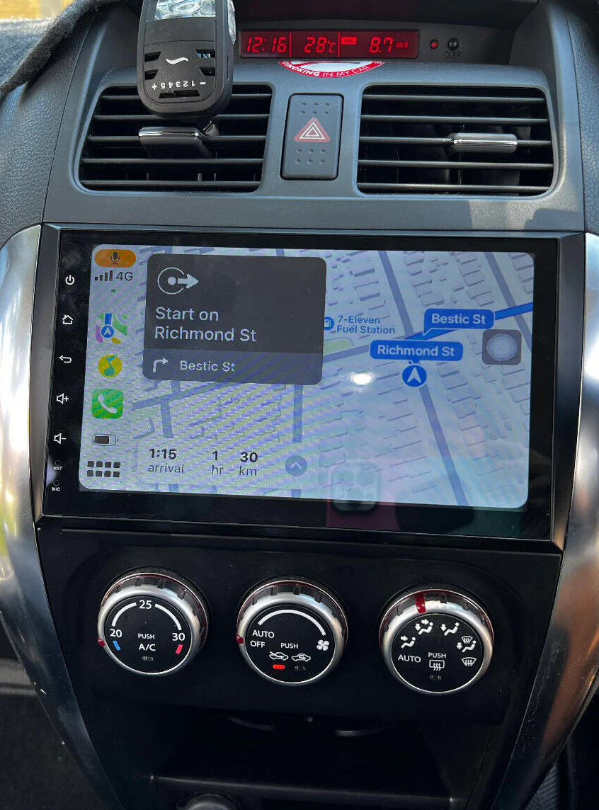Autoradio CarPlay Android Auto Suzuki SX4 2006-2014 - Écran QLED GPS