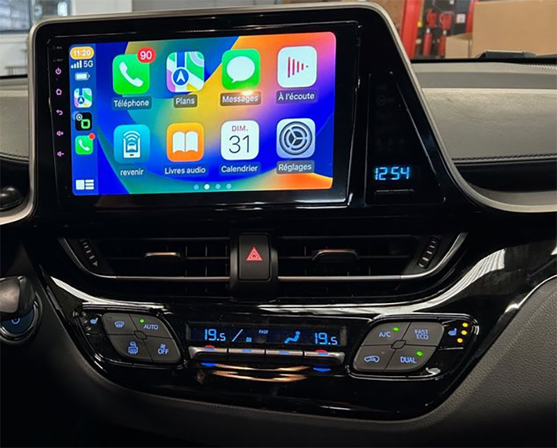 autoradio-ecran-qled-multimedia-gps-toyota-chr