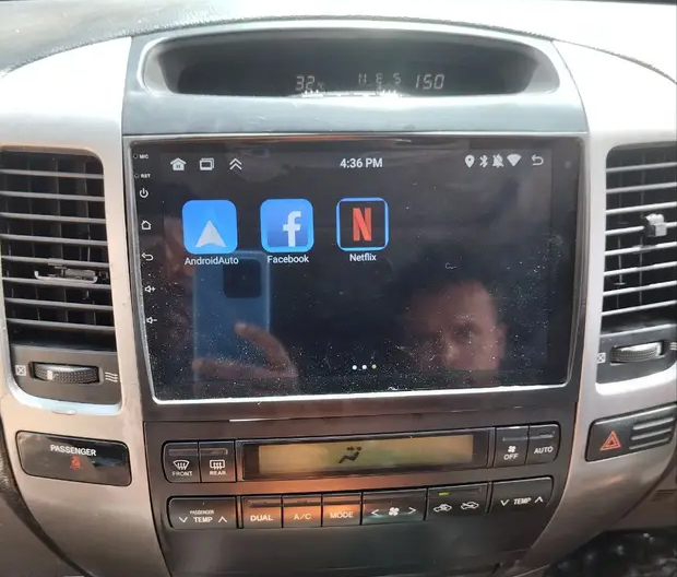 autoradio-ecran-qled-multimedia-gps-toyota-land-cruiser-j120