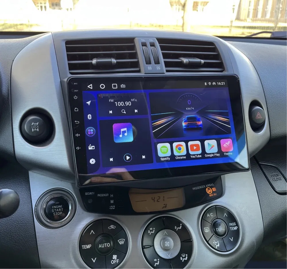 Autoradio CarPlay Android Auto Toyota RAV4 2006-2012 - Écran QLED GPS