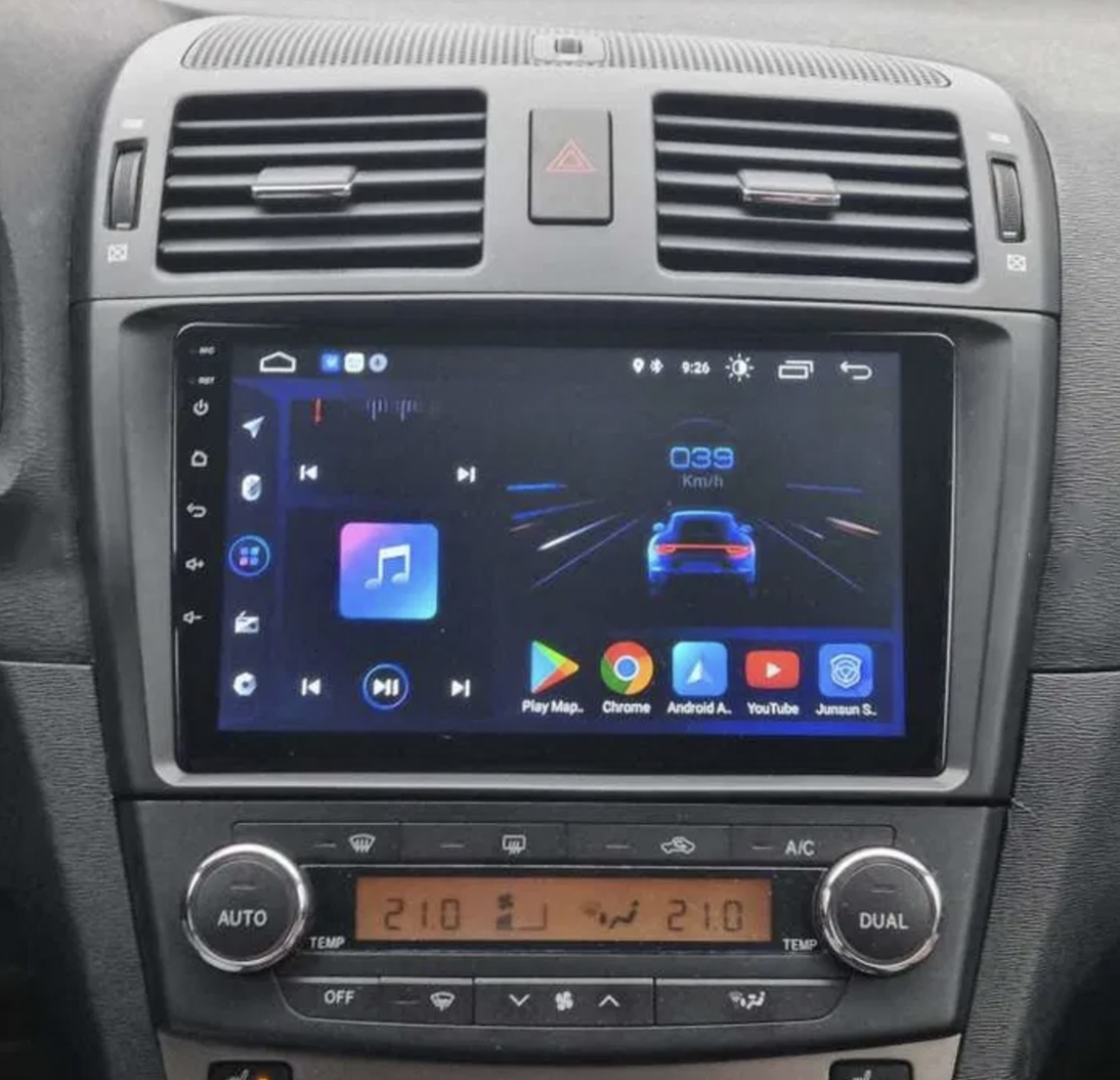 Autoradio CarPlay Android Auto Toyota Avensis 2009-2013 - Écran QLED GPS
