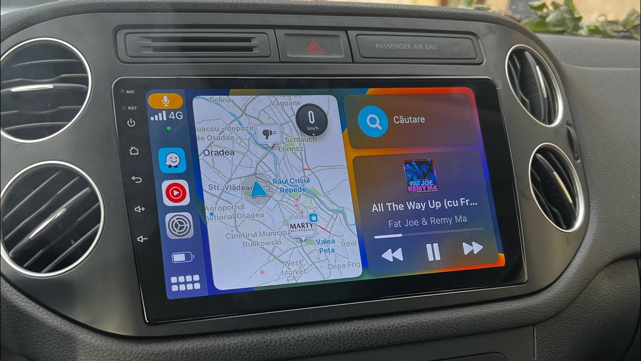 Autoradio CarPlay Android Auto Volkswagen Tiguan 2007-2016 - Écran QLED GPS
