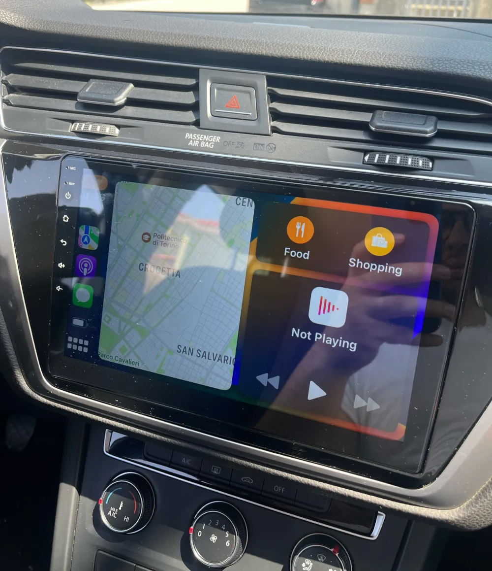 Autoradio CarPlay Android Auto Volkswagen Touran 2016+ - Écran QLED GPS