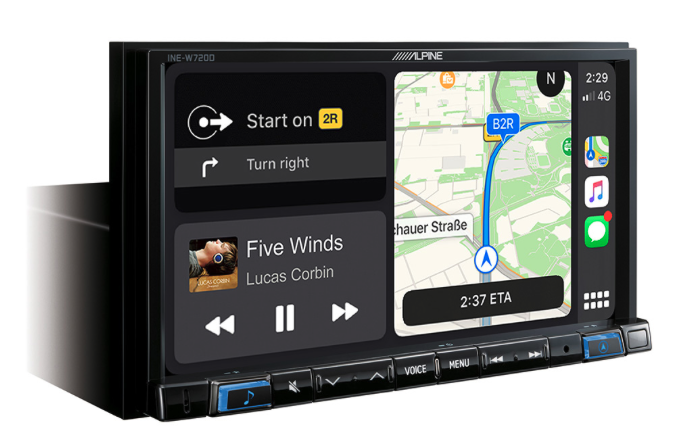 Alpine INE-W720D 2-DIN