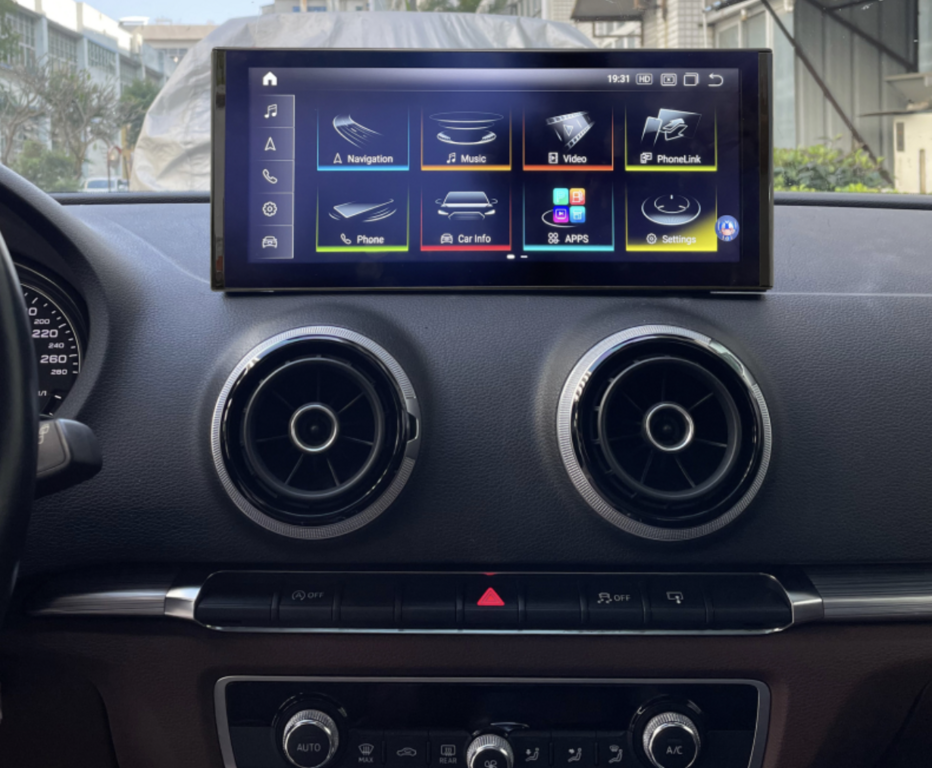 Ecran tactile 32 cm Android Auto et Apple Carplay Bluetooth Audi A3/S3/RS3 de 2013 à 2018