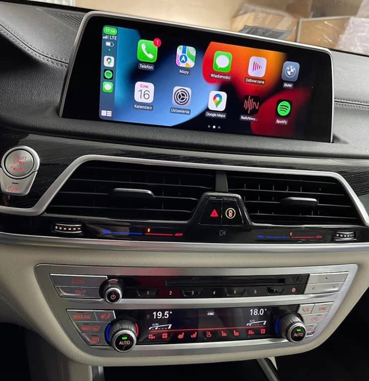 Ecran tactile 26 cm Android Auto et Apple Carplay Bluetooth BMW Série 7 G11 de 2016 à 2020