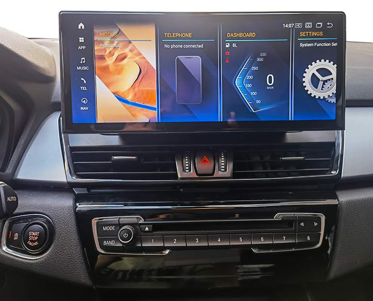 Ecran tactile 32 cm Android Auto et Apple Carplay Bluetooth BMW Série 2 Active Tourer F45