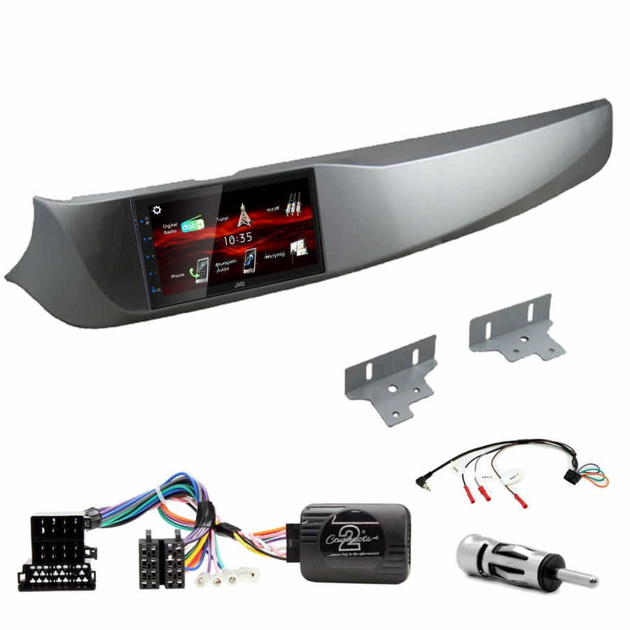 Autoradio JVC CarPlay Alfa Romeo Giulietta de 2010 à 2013 + Kit complet