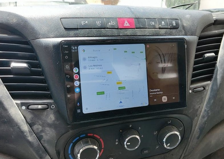 Autoradio CarPlay Android Auto Iveco Daily 2014-2024 - Écran QLED GPS